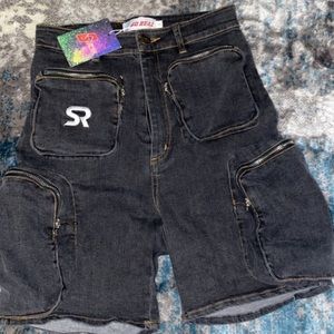 Trendy Gsuwoo cargo shorts